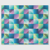 Abstracte geometrie naadloos patroon cadeaupapier (Vlak)