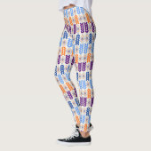 Abstracte geometrie: Native American Vibes Leggings (Links)