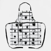 abstracte geometrie schort (Voorkant)