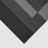 Abstracte geometrie voor zwarte en witte Mondriaan Tissuepapier (Detail)