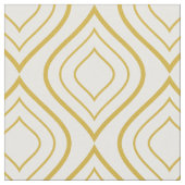 Abstracte geometrie, wit en goud stof (Close Up)