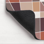 Abstracte geometriemousepad muismat (Hoek)