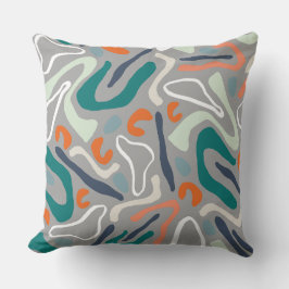 Abstracte geometriepatronen; kussen