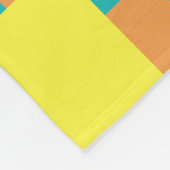 Abstracte geometrisch 020515 fleece deken (Hoek)