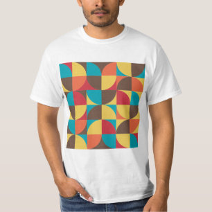 Abstracte geometrische 110421v5 t-shirt