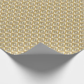 Abstracte geometrische achtergrond art deco cadeaupapier (Hoek)