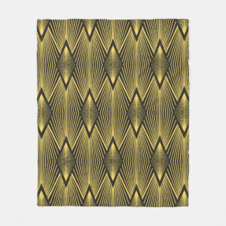 Abstracte  geometrische achtergrond. Art Deco. Fleece Deken