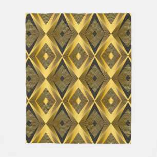 Abstracte geometrische achtergrond.  Art Deco.  Fleece Deken