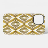 Abstracte geometrische achtergrond. Art Deco. iPhone Hoesje (Achterkant horizontaal)