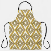 Abstracte geometrische achtergrond. Art Deco. Schort (Voorkant)