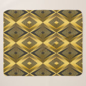 Abstracte geometrische achtergrond. Art Deco. Sherpa Deken (Voorkant (horizontaal))