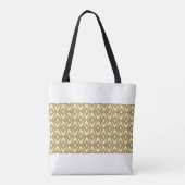 Abstracte geometrische achtergrond. Art Deco. Tote Bag (Achterkant)