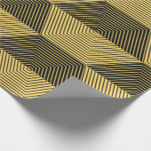 Abstracte geometrische achtergrond. Hexagonal mesh Cadeaupapier (Hoek)