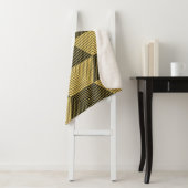 Abstracte geometrische achtergrond. Hexagonal mesh Sherpa Deken (In situ)