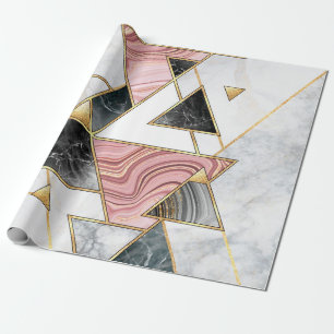 Abstracte geometrische achtergrond. Moderne marmer Cadeaupapier