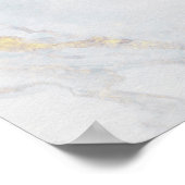 Abstracte geometrische achtergrond. Moderne marmer Poster (Hoek)