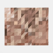 Abstracte geometrische achtergrond ziet eruit als fleece deken (Voorkant (Horizontaal))
