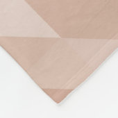 Abstracte geometrische achtergrond ziet eruit als fleece deken (Hoek)