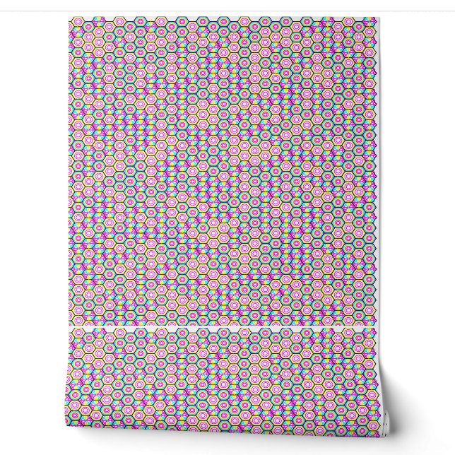 Abstracte geometrische achtergronden  behang (Afrollen)