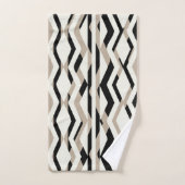 Abstracte Geometrische Art Deco Badhanddoek Set Bad Handdoek (Handdoek)