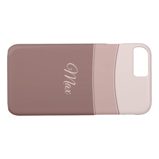 Abstracte geometrische beige textuur, Case-Mate iPhone case (Achterkant (Horizontaal))