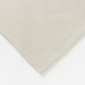 Abstracte geometrische bloem fleece deken (Hoek)