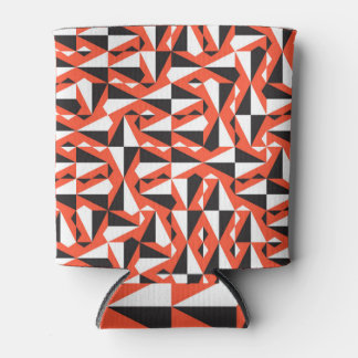 Abstracte geometrische borstel:  patroon blikjeskoeler