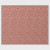 Abstracte geometrische borstel: patroon cadeaupapier (Vlak)