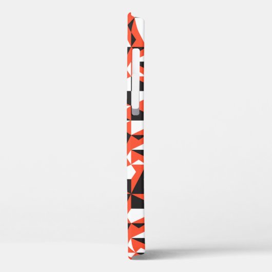 Abstracte geometrische borstel:  patroon Case-Mate iPhone case (Achterkant / Links)