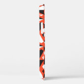 Abstracte geometrische borstel:  patroon Case-Mate iPhone case (Achterkant / Rechts)