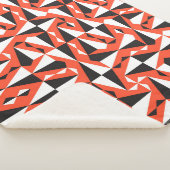 Abstracte geometrische borstel: patroon sherpa deken (3/4)