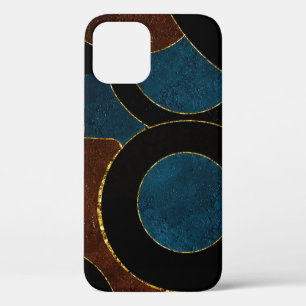 Abstracte geometrische cirkels goud glimmer folie  Case-Mate iPhone case