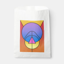Abstracte geometrische cirkels lijn Kleurrijk