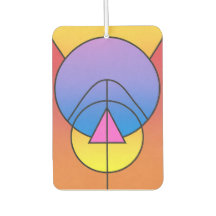 Abstracte geometrische cirkels lijn Kleurrijk