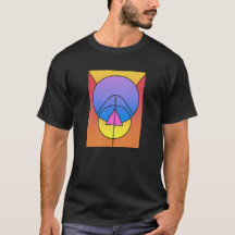 Abstracte geometrische cirkels lijn Kleurrijk