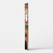 Abstracte geometrische cirkels vormen en bladeren  Case-Mate iPhone case (Achterkant / Rechts)