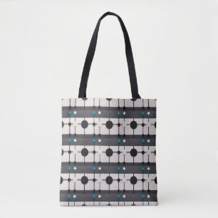Abstracte Geometrische Compositie met Cirkels Tote Bag