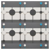 Abstracte geometrische compositie stof (Swatch)