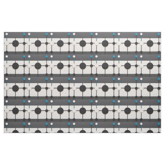 Abstracte geometrische compositie stof (Fat Quarter)