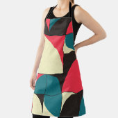 Abstracte geometrische, computationele kunstillust schort (Insitu)
