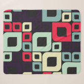 Abstracte geometrische, computationele kunstillust sherpa deken (Voorkant (horizontaal))