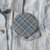 Abstracte geometrische creatie ronde button 4,0 cm (In situ)
