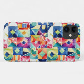 Abstracte geometrische digitale patroon 17-iPhone  Case-Mate iPhone Case (Achterkant (horizontaal))