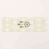 Abstracte Geometrische Dreamcatcher Yogamat (Achterkant (horizontaal))