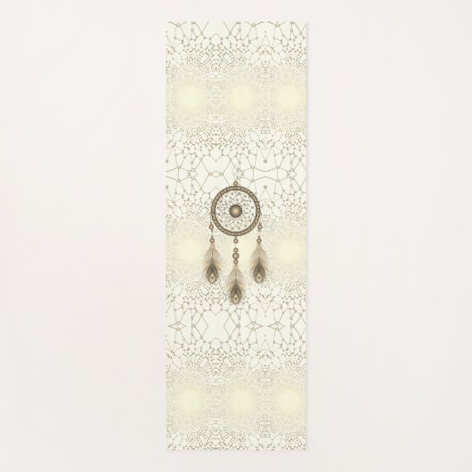 Abstracte Geometrische Dreamcatcher Yogamat (Voorkant)