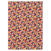 Abstracte, geometrische, driehoeken, geometrische  tafelkleed (Voorkant)