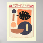 Abstracte geometrische EP-nummer 7 Poster (Voorkant)