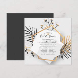 Abstracte geometrische exotische tropische virtuel kaart