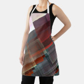 Abstracte geometrische getextureerde decoratie schort (Insitu)