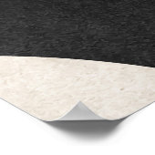 Abstracte geometrische gouden lijnen kunst aan de  poster (Hoek)